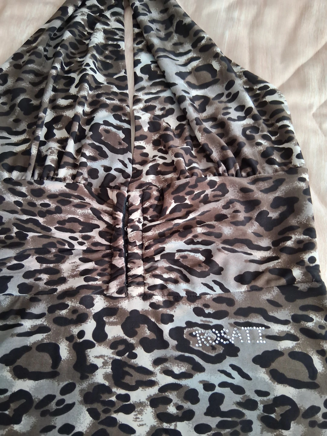 ROSATTI Leopard Print Halter Dress - photo 5