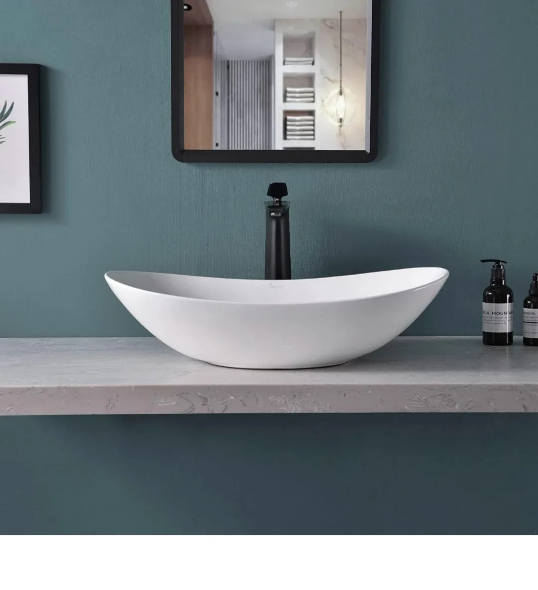 Stylish Novel P-221 Over the Counter Vessel Sink - photo 2