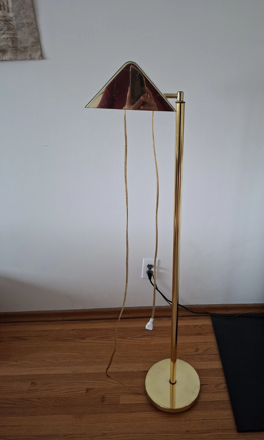 Gold Floor Lamp - photo 2