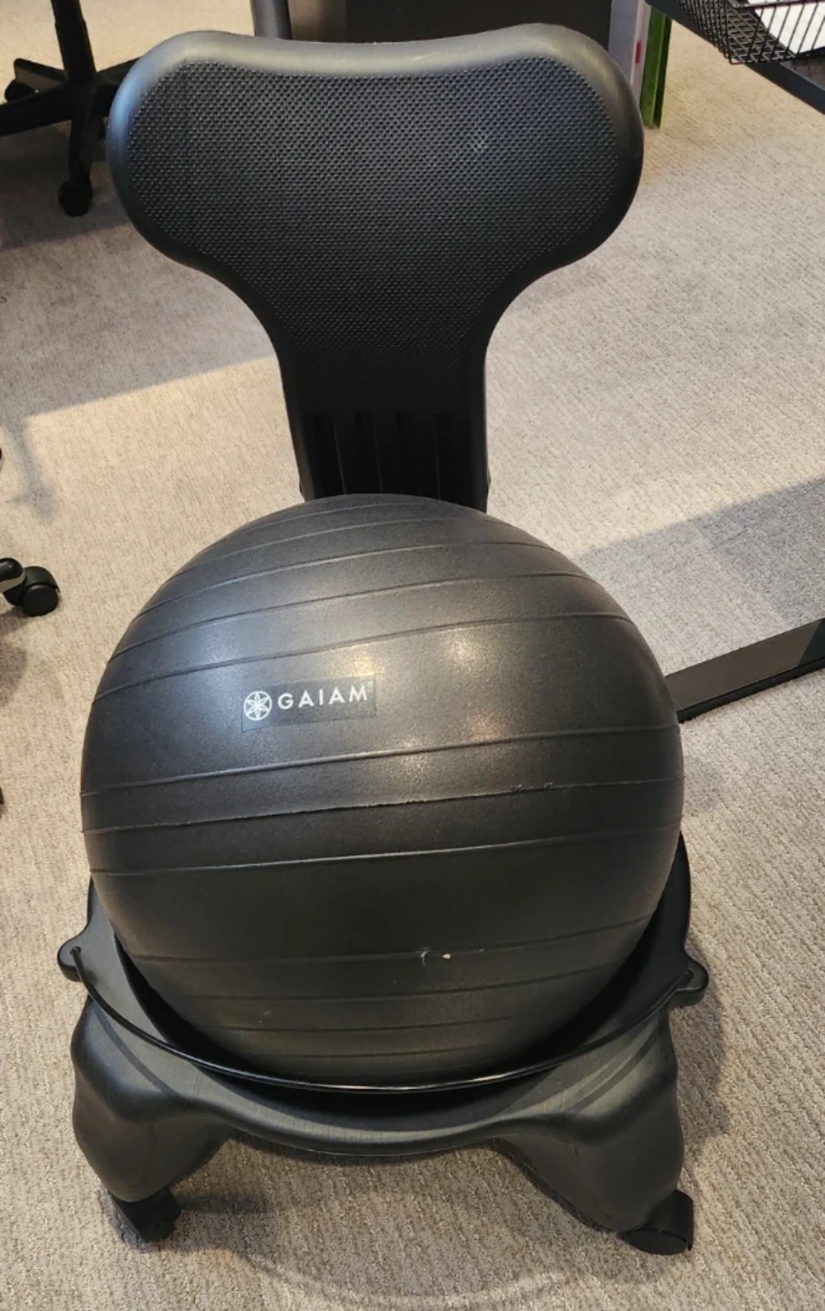 Gaiam Ergonomic Ball Chair - photo 3