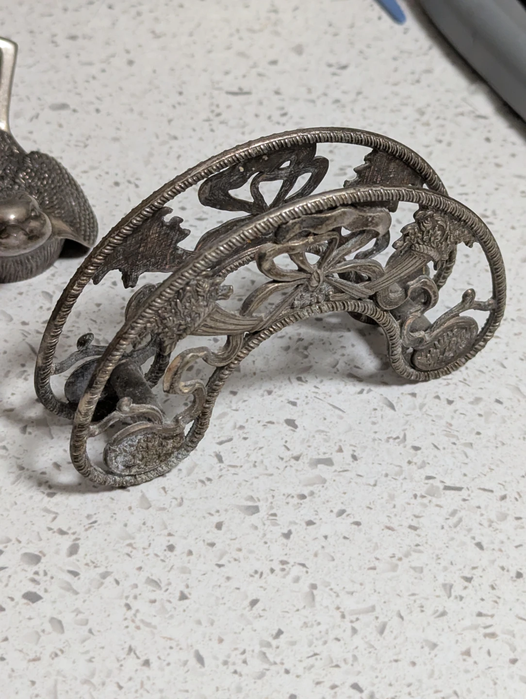 Vintage Ornate Napkin Holder