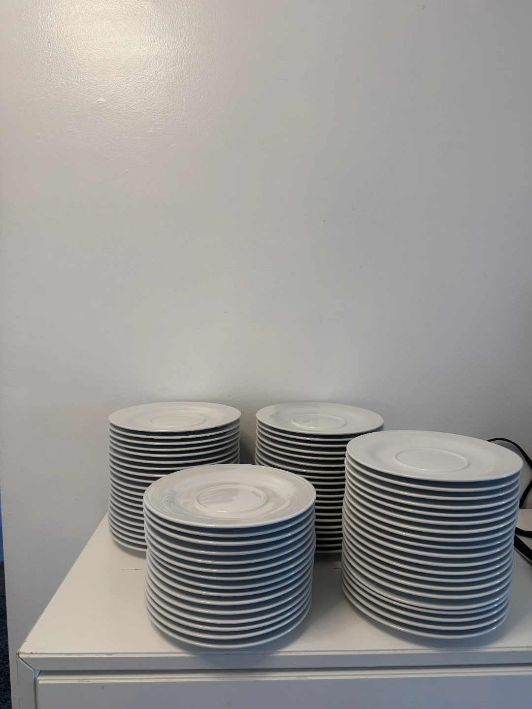 White Saucer Stacks - photo 2