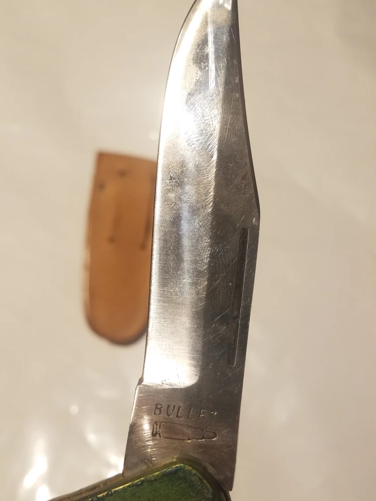 Pocket Knife with Leather Sheath - photo 3