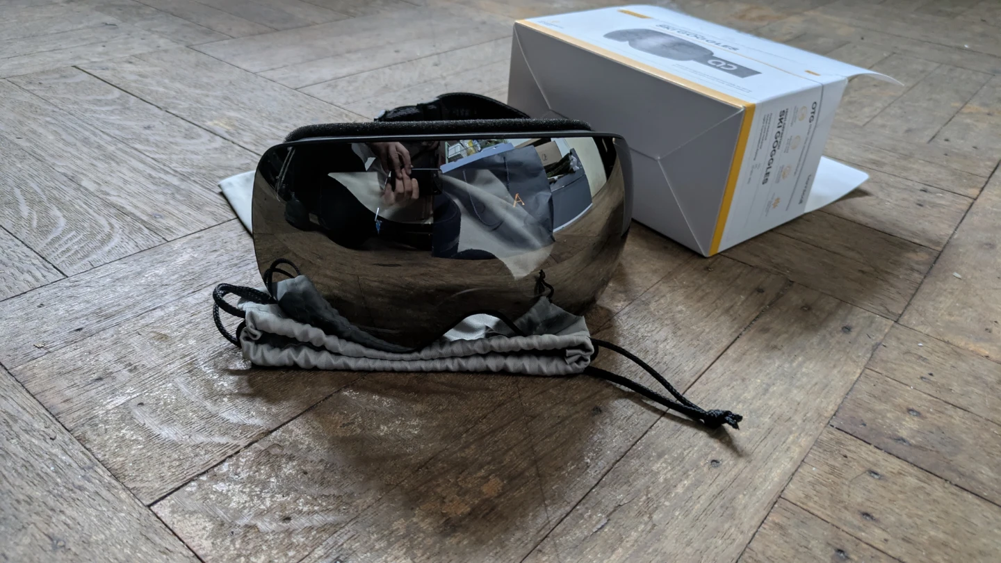 Larnicall High-Definition Ski Goggles with Protective Pouch - photo 4