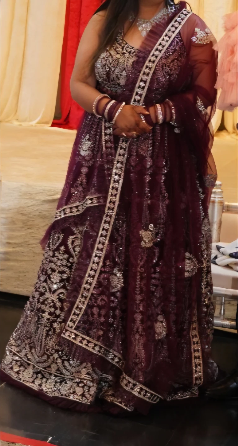 Lehenga Choli Set with Dupatta and Bag
