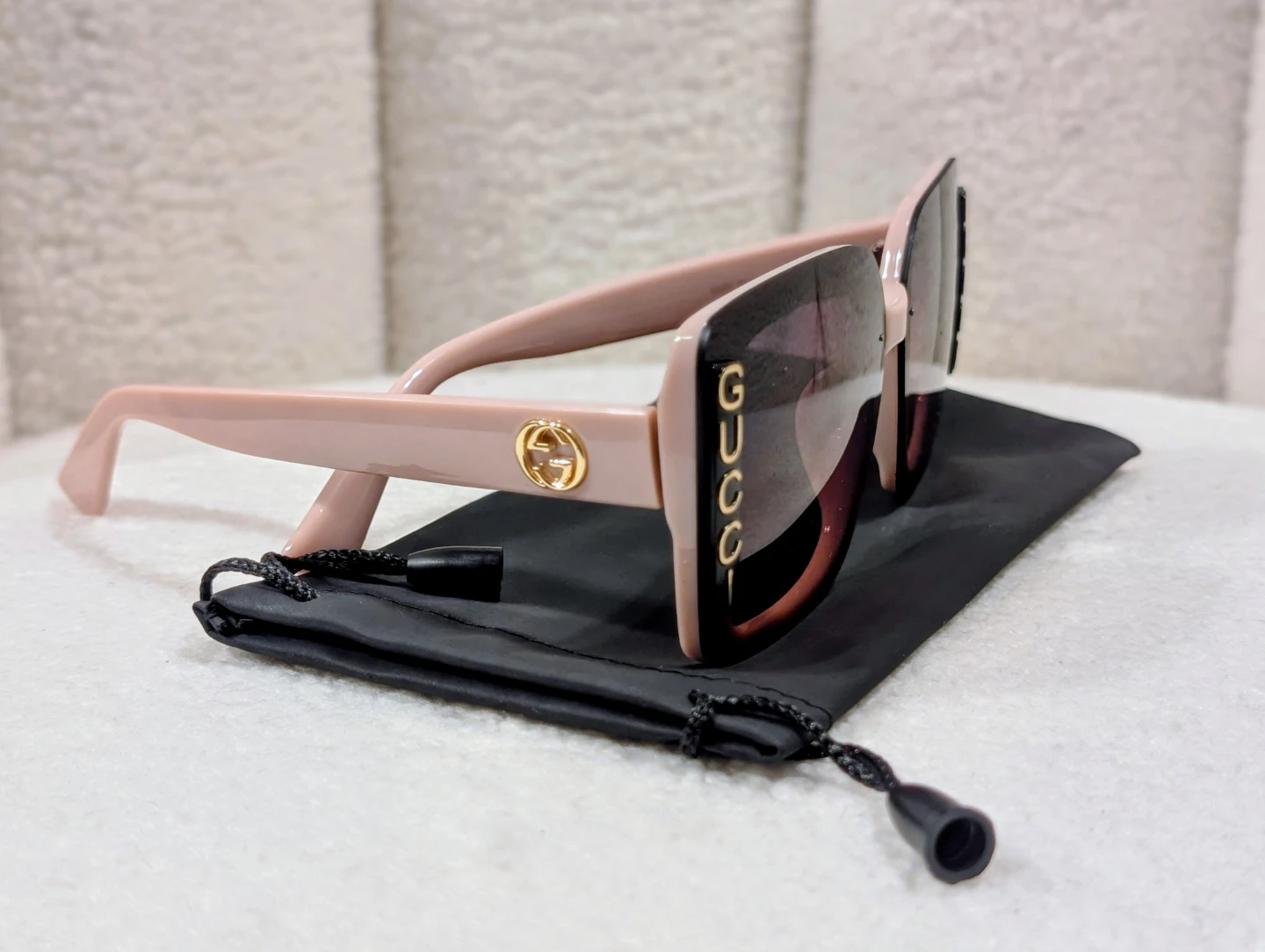 Gucci Square Sunglasses Pink - photo 2