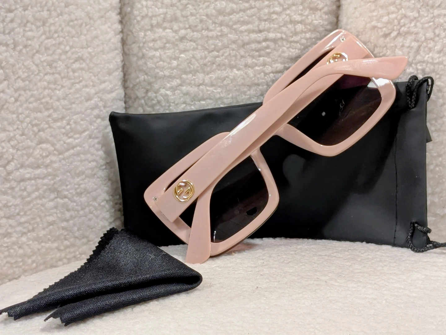 Gucci Square Sunglasses Pink - photo 3