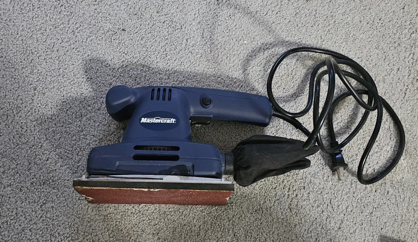 Mastercraft Orbital Sander with Dust Bag