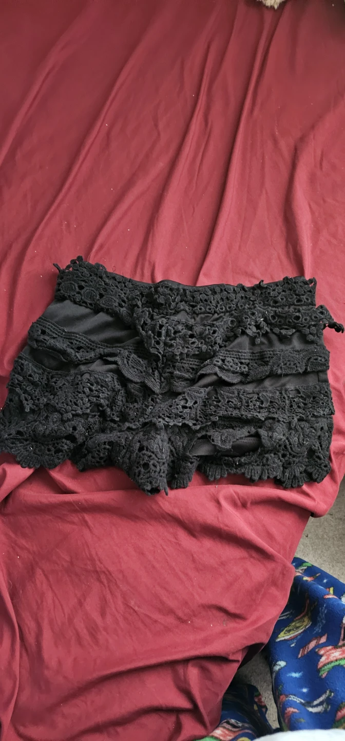 Black Lace Shorts Society - photo 3