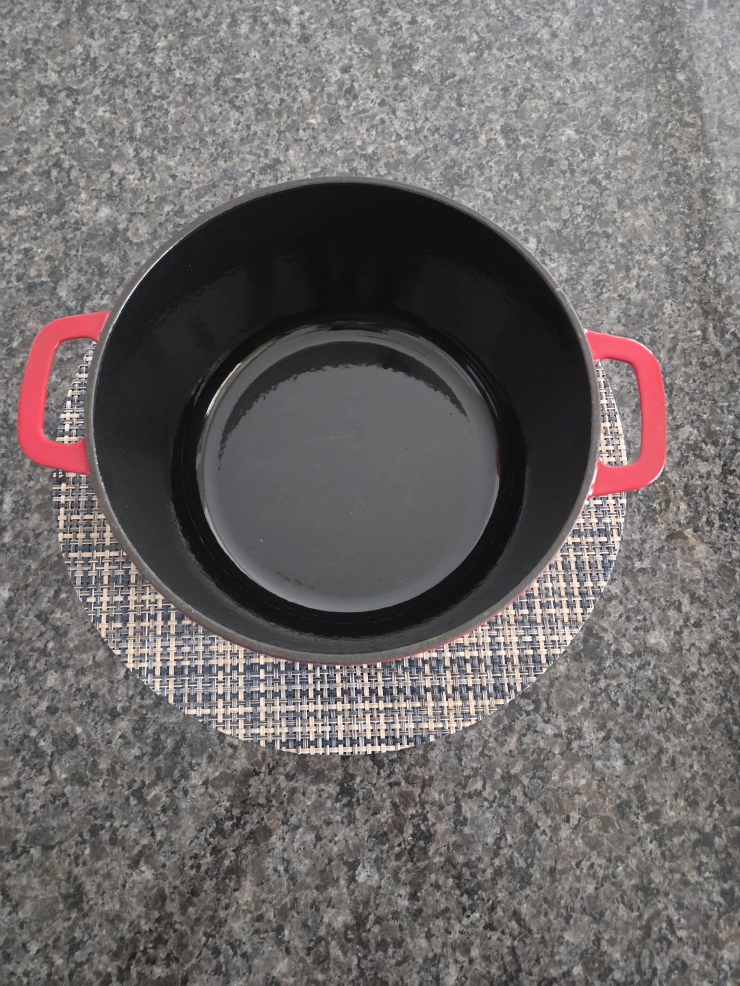 Master Chef Red Cast Iron Dutch Oven 4.8QT - photo 4