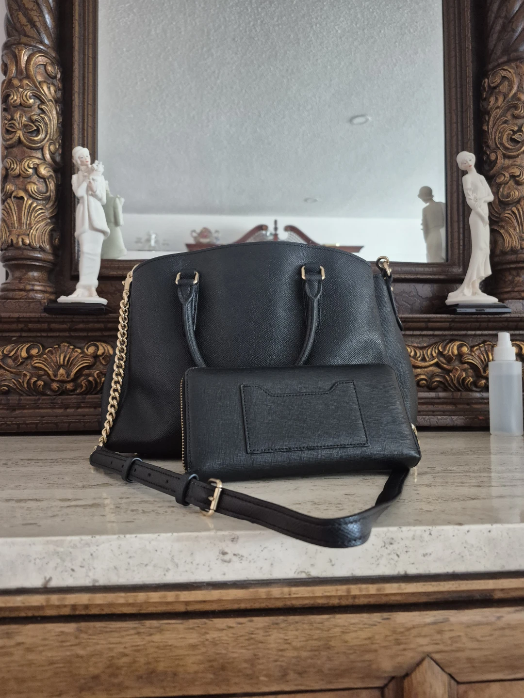 🔥Hot deal this week only🔥Coach Black bag and Wallet Set - photo 2