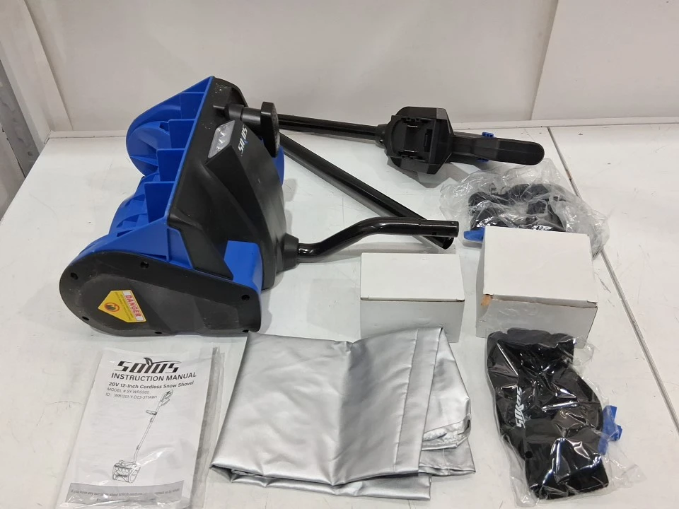 SOYUS 20V 12" Battery Operated Electric Snow Shovel ❄️🔋🌨️ - photo 4