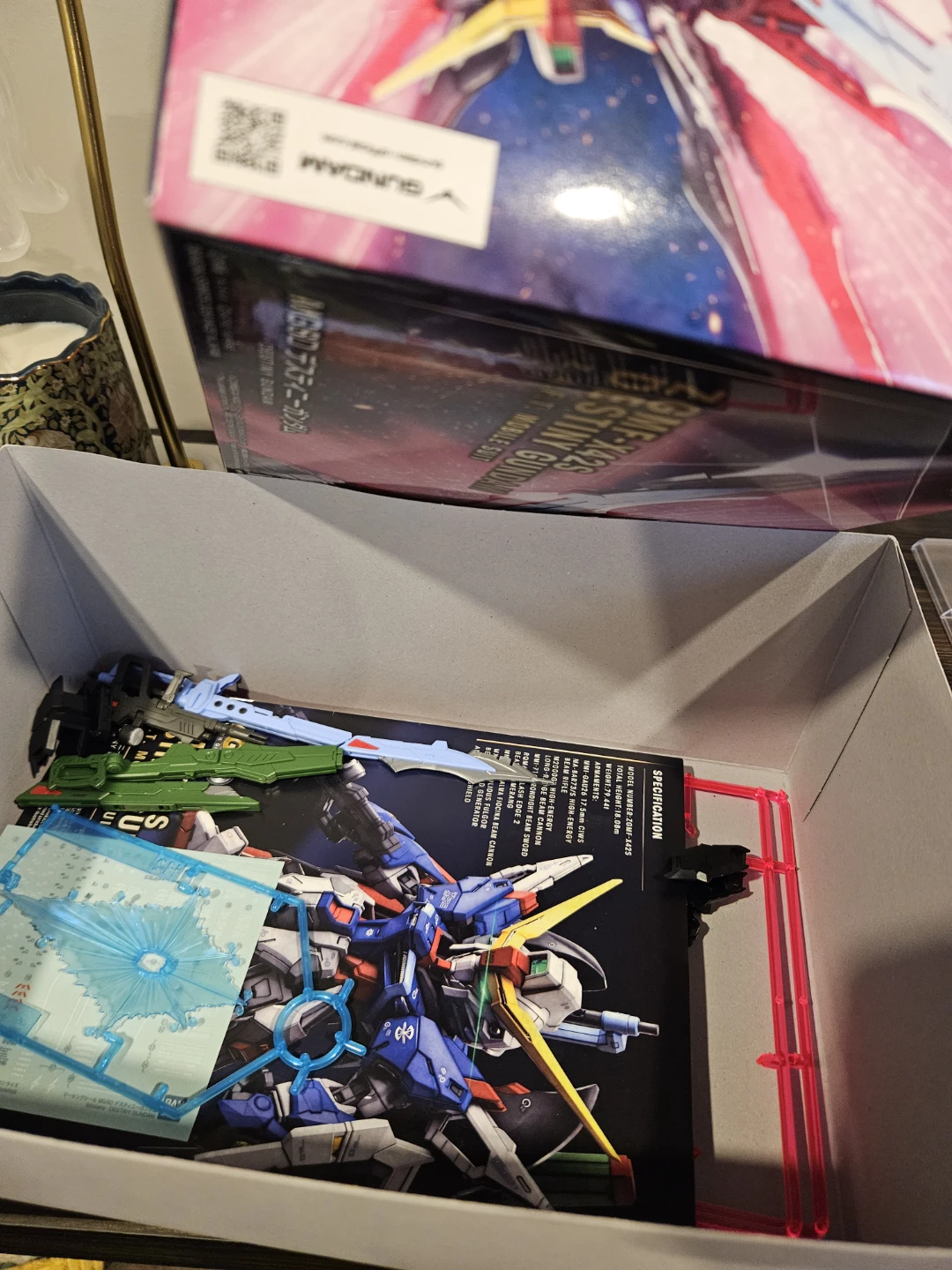 Mgsd destiny gundam built - photo 2