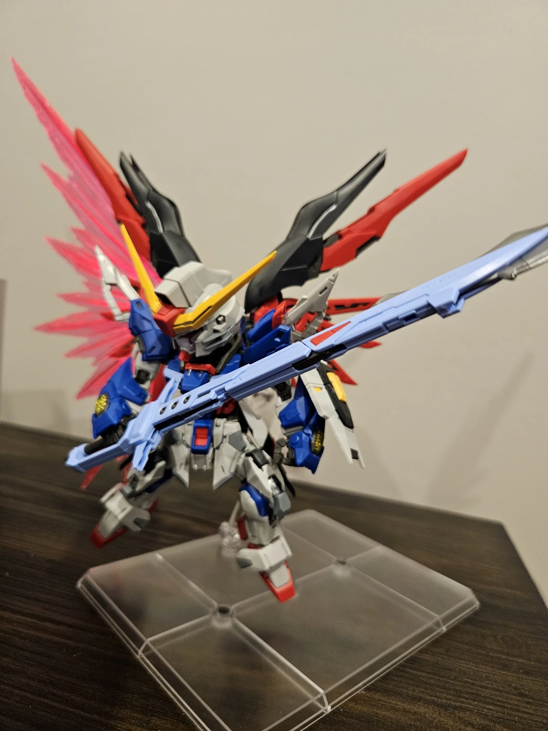 Mgsd destiny gundam built - photo 3