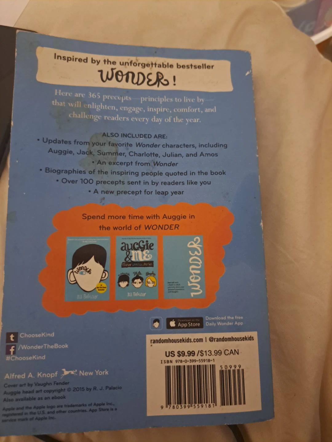 365 Days of Wonder: Mr. Browne's Precepts by R.J. Palacio - photo 2