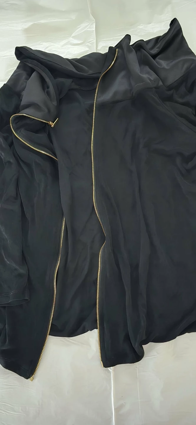Chico's Travelers Black Jacket Size 3