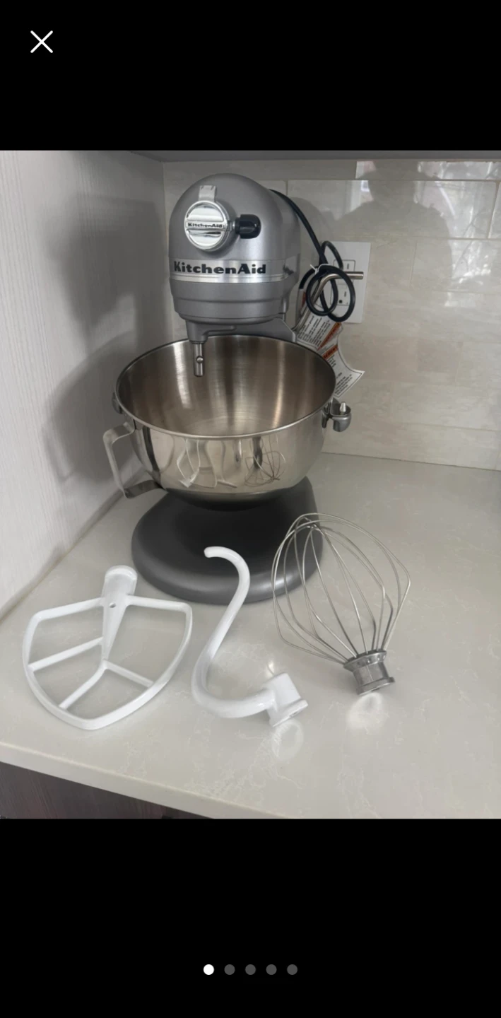 KitchenAid Professional 5 Plus Series Stand Mixer - Silver - photo 2