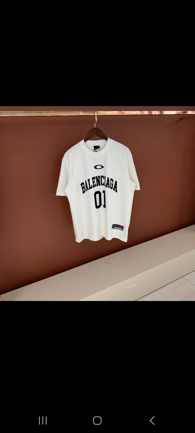 Balenciaga 01 T-Shirt White