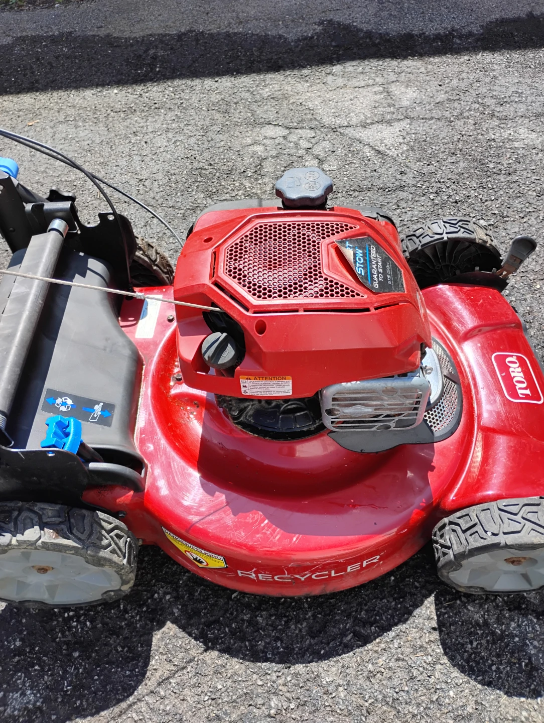 Toro Recycler SmartStow Lawn Mower - photo 3