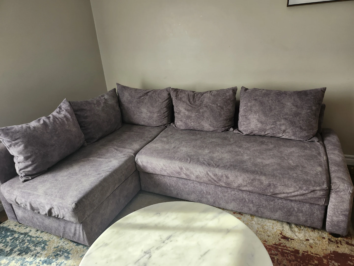 FRIHETEN Corner sofa-bed