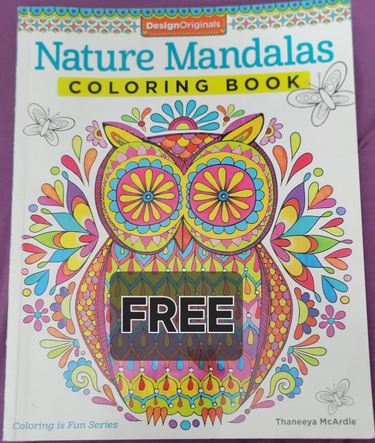 🥕FREE!!!!! Nature Mandalas Coloring Book
