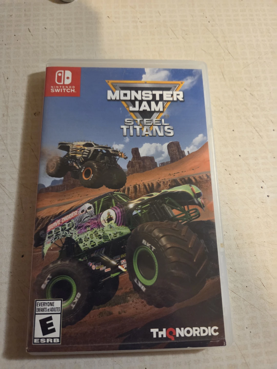 Nintendo Switch Monster Jam Steel Titans Game