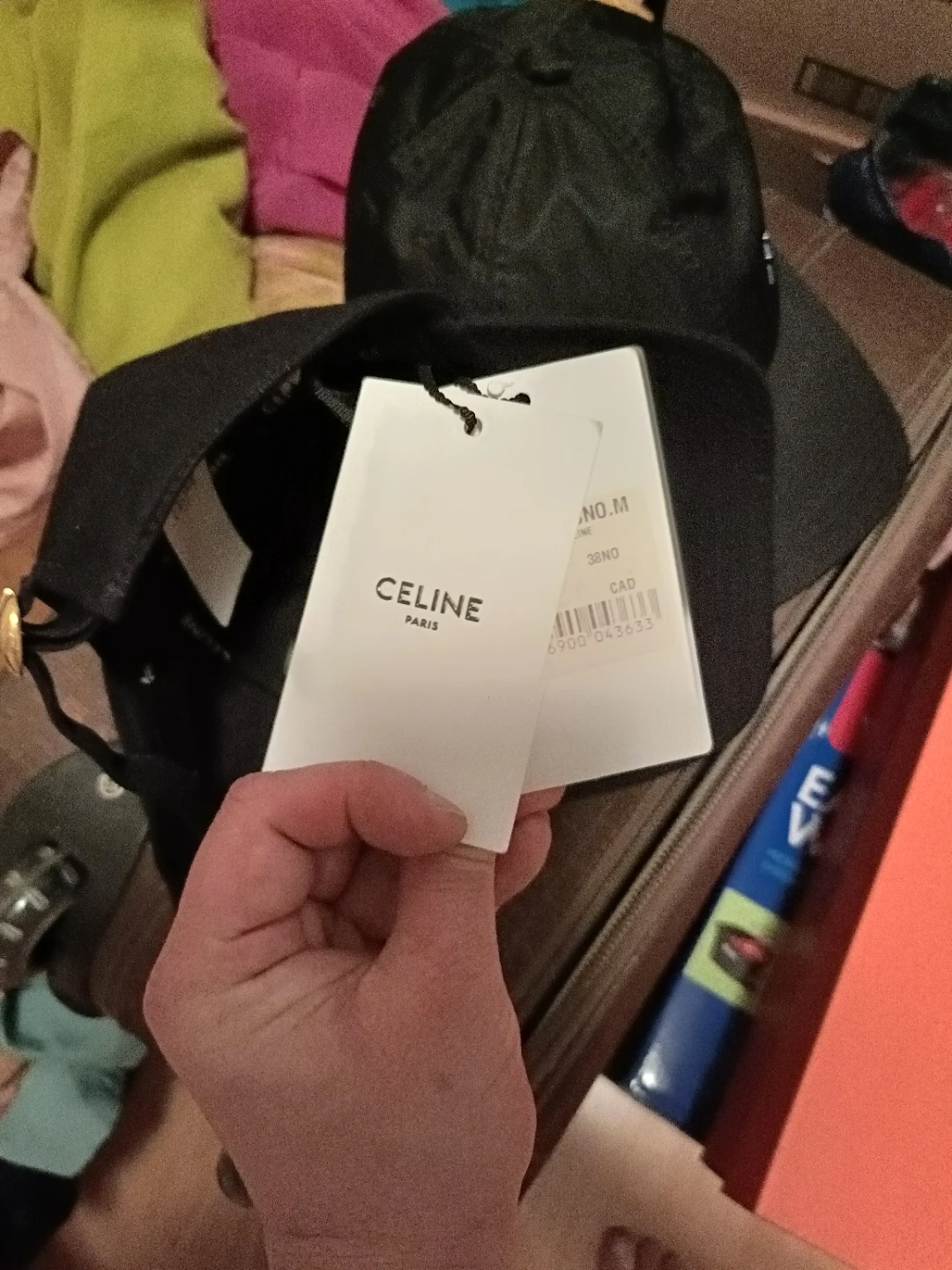 Celine Baseball Cap - Black - Size M - photo 2