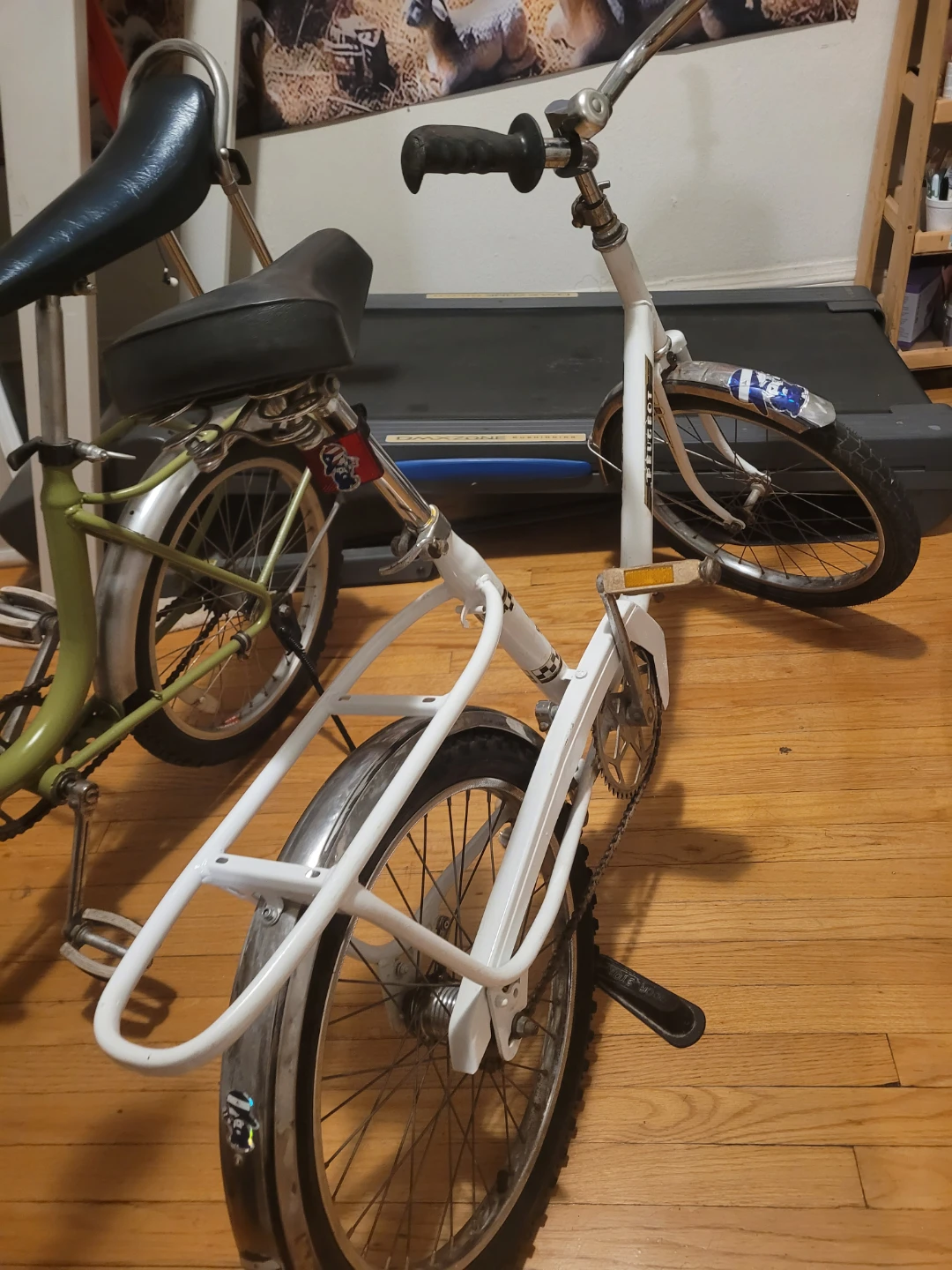 White Peugeot Folding Bicycle - photo 2