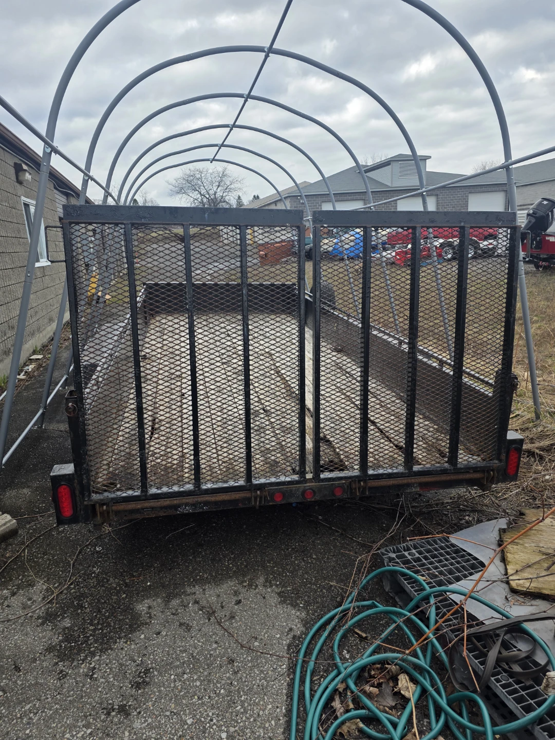 16 ft Utility Trailer with Ramp Gate - photo 3