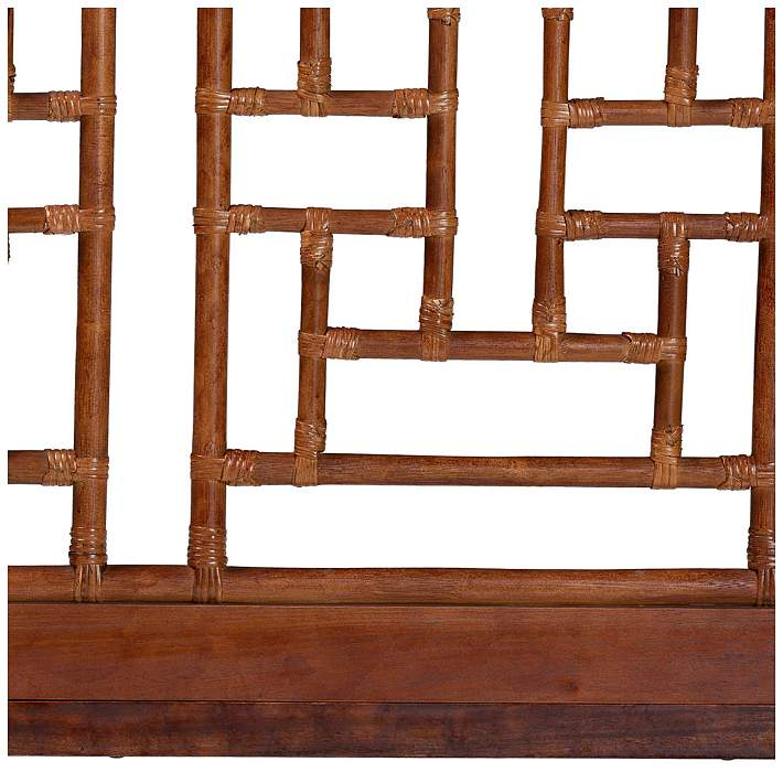 bali & pari Kachiri  Rattan Headboard, Queen(NEW In Box) - photo 4