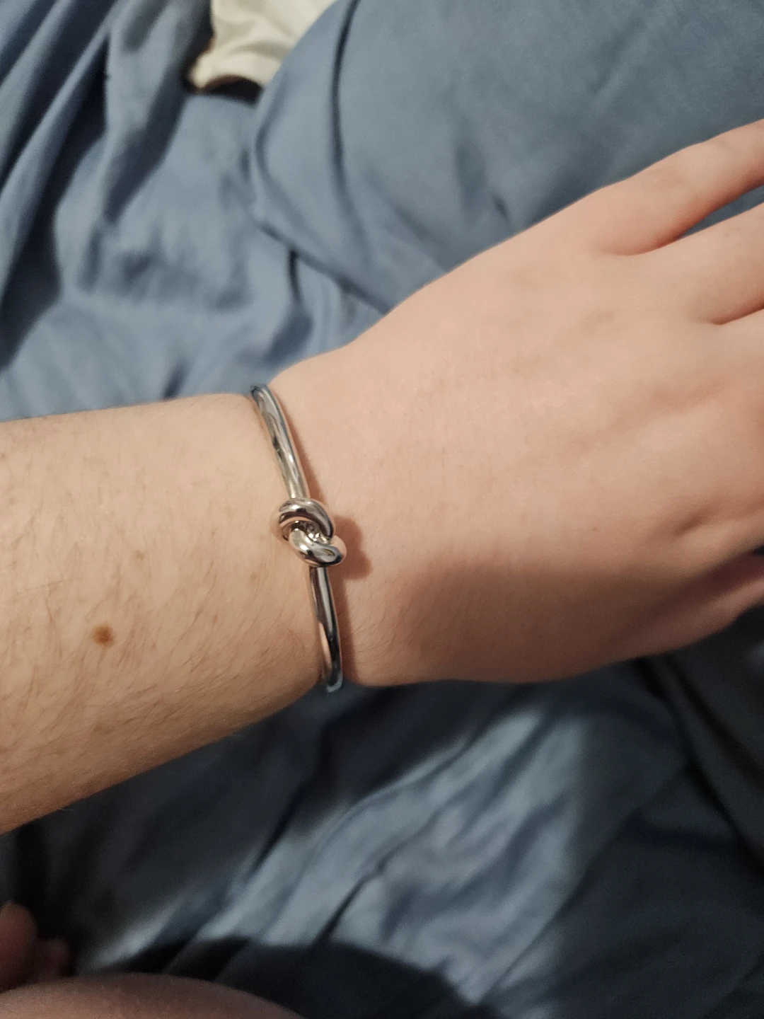 Kate Spade New York Silver Knot Bangle Bracelet - photo 4