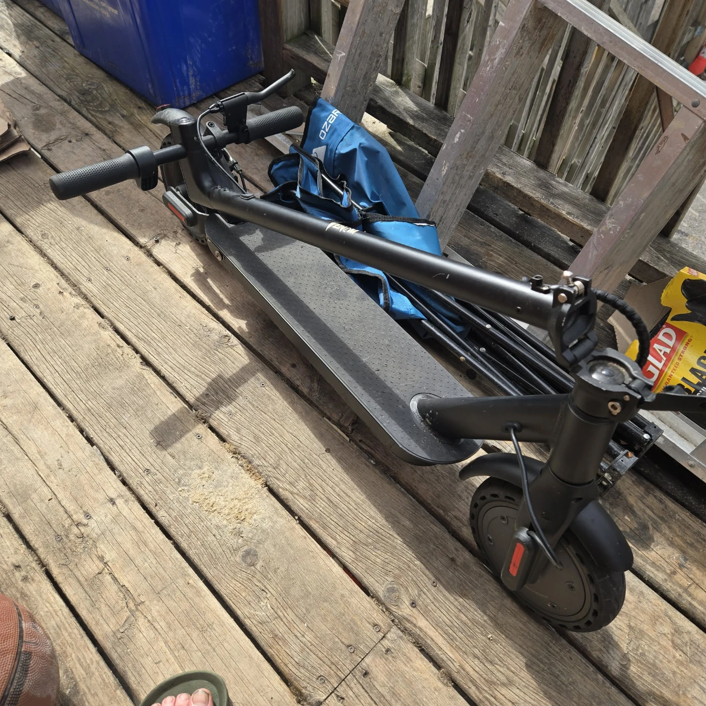 Black Electric Scooter