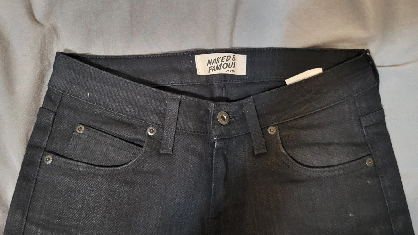 Naked & Famous Denim Jeans - Black