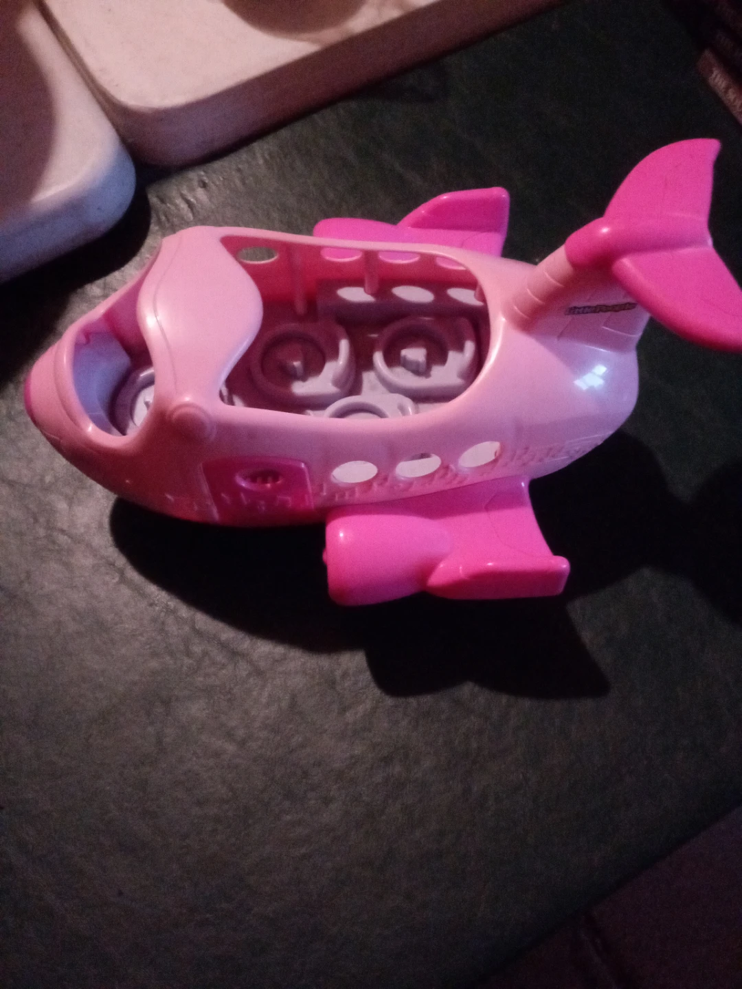 Fisher-Price Little People Pink Airplane Toy