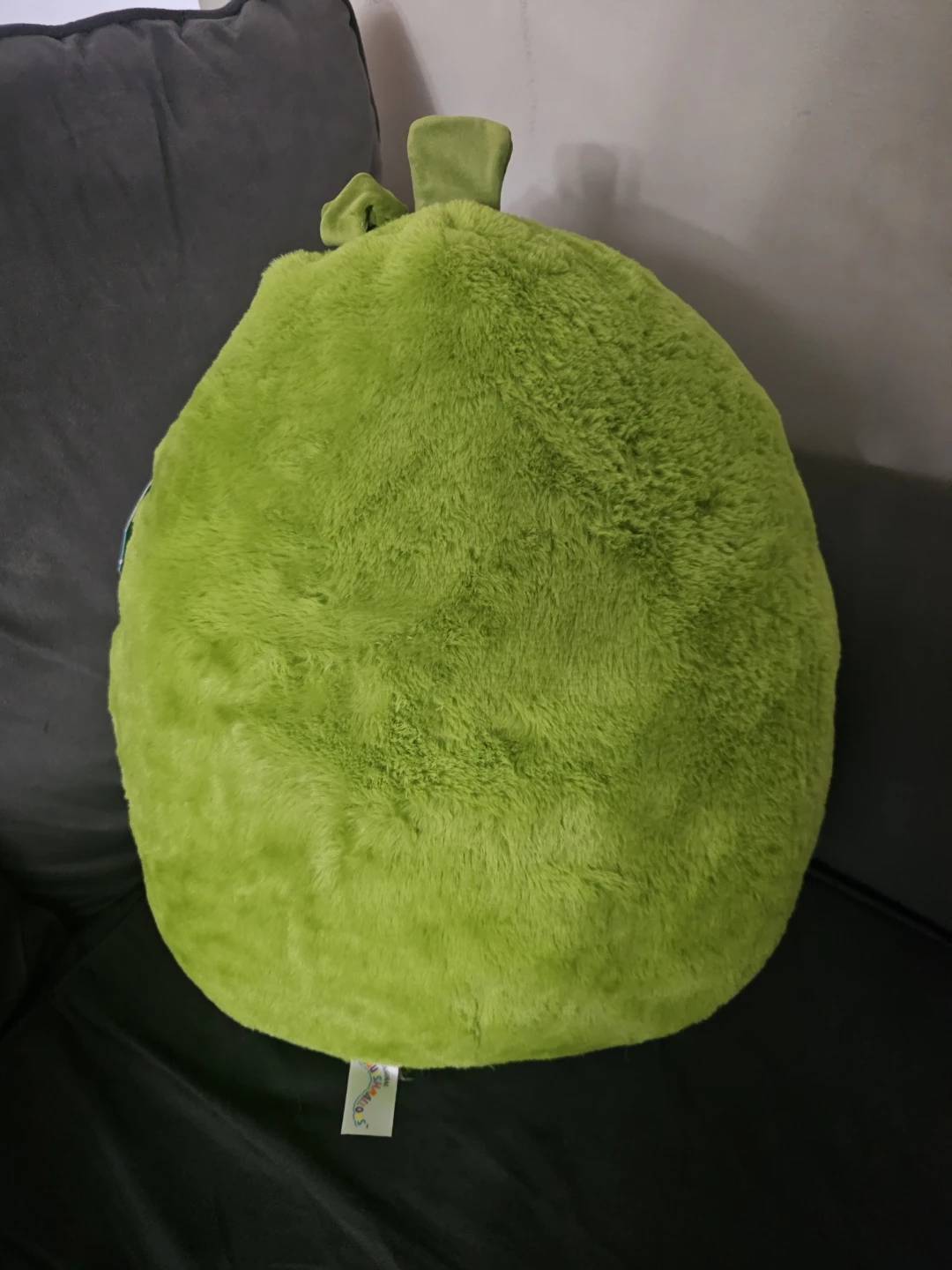 FuzzAMallows 16" Charles The Green Pickle w/ Mustache Plush 🌱 - photo 2