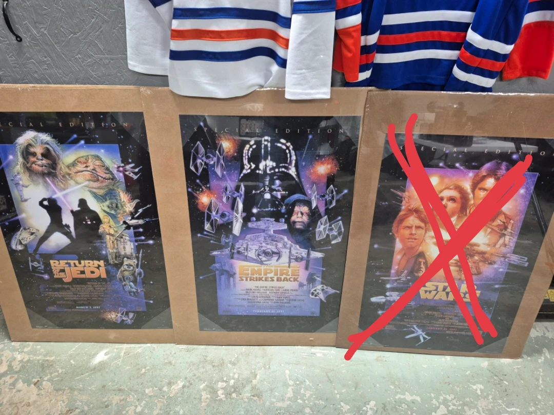 Star Wars Special Edition Framed Movie Posters