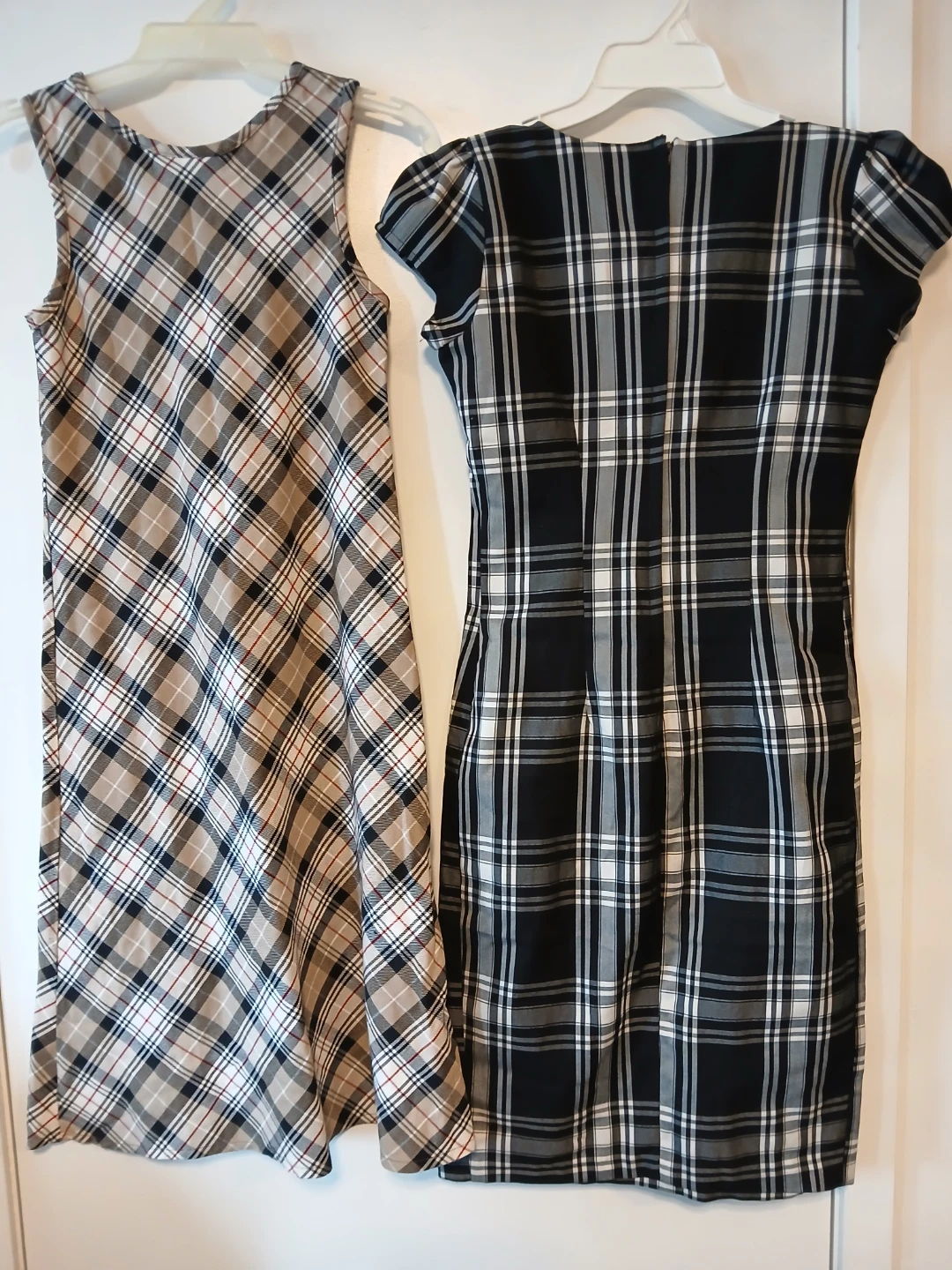 Jessie Plaid Dress & Seduction Black Plaid. Both Small. $12 EA. - photo 2