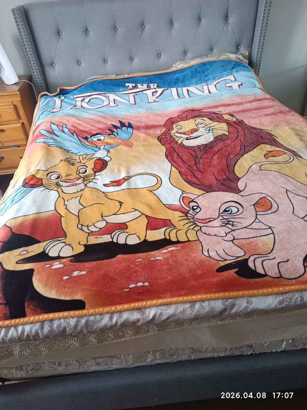 The Lion King Fleece Throw Blanket