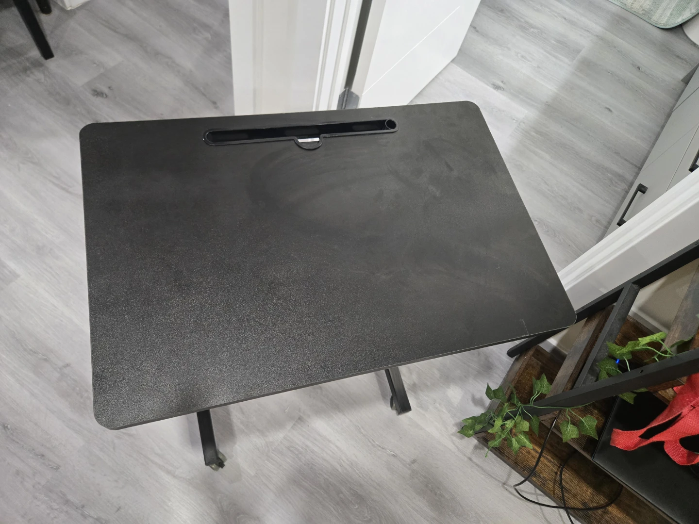 Adjustable Rolling Bedside Table
