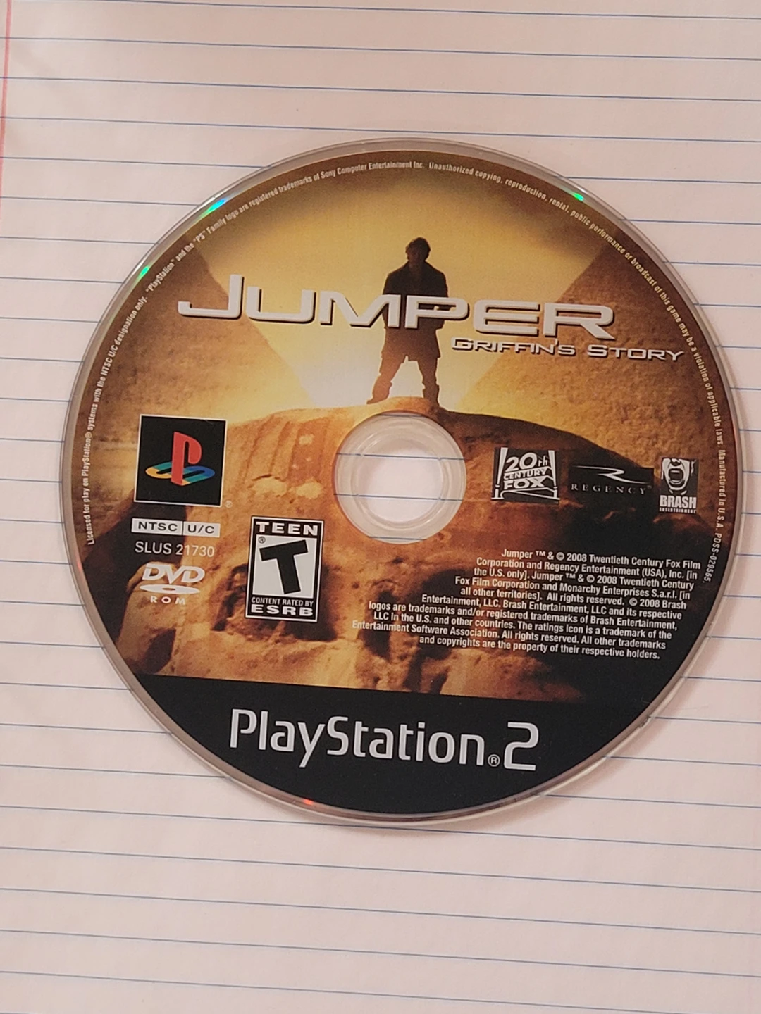 Jumper's Griffin's Story PlayStation 2 Game