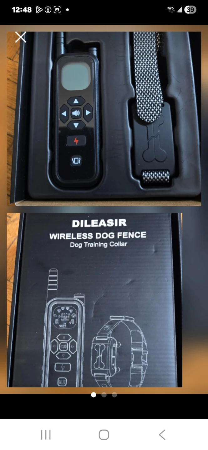 Brand New DILEASIR Wireless Dog Fence Training Collar - photo 2