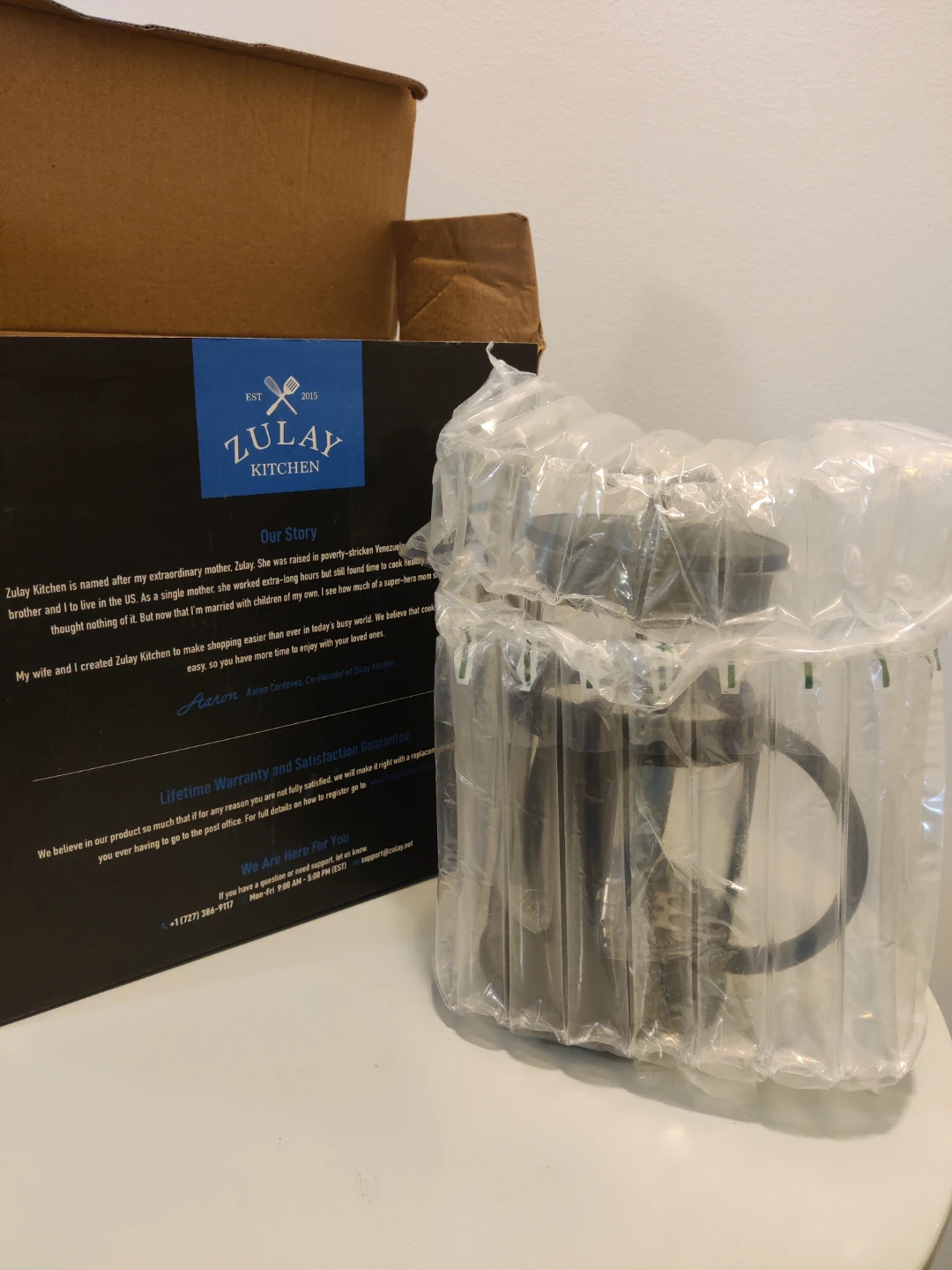 Zulay Kitchen French Press 34oz