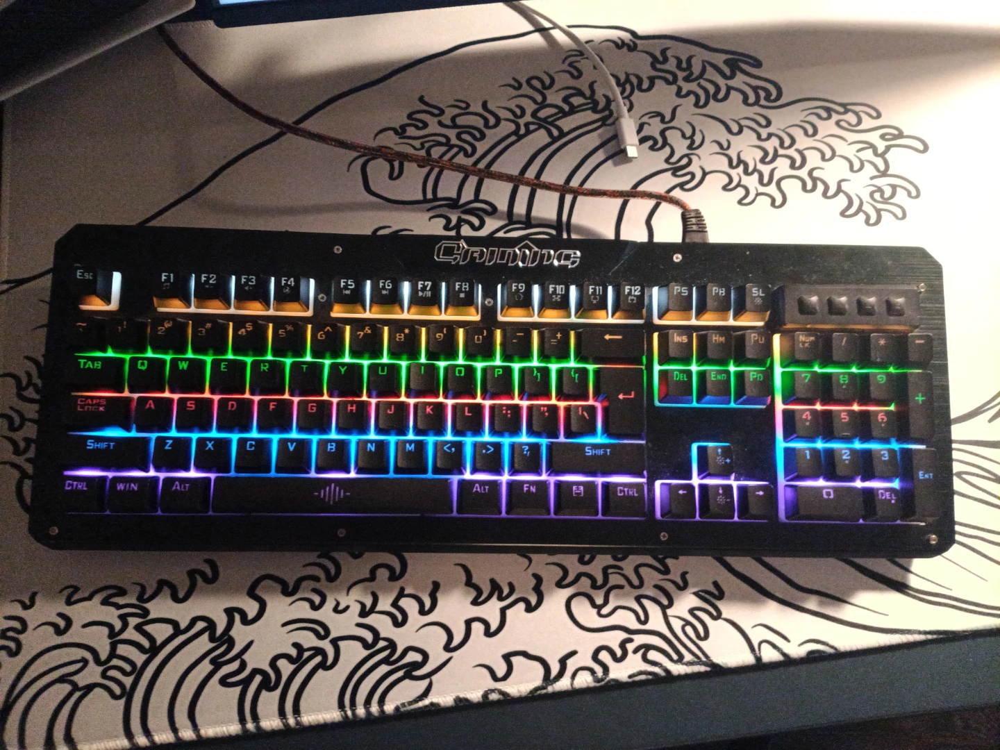Gaming Keyboard with RGB Backlighting - photo 2