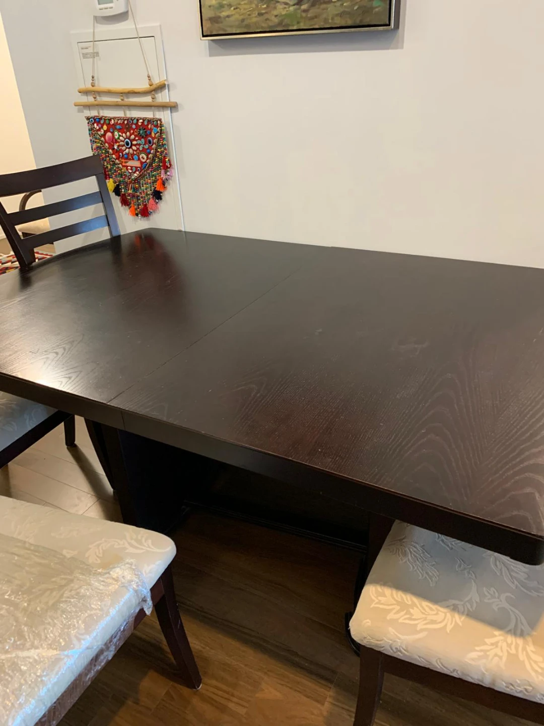 Dark Wood Dining table without chairs - photo 2