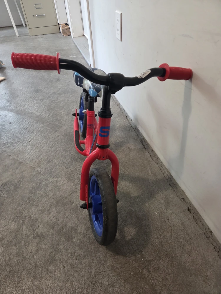 SUPER CYCLE Kids Balance Bike - Red - photo 2