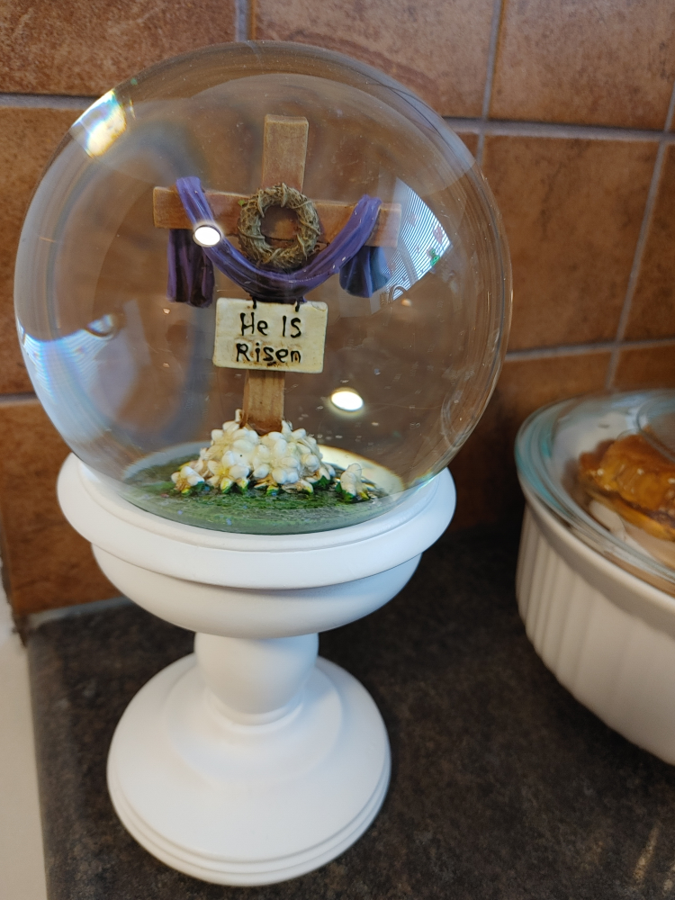 Snow Globe - He Is Risen