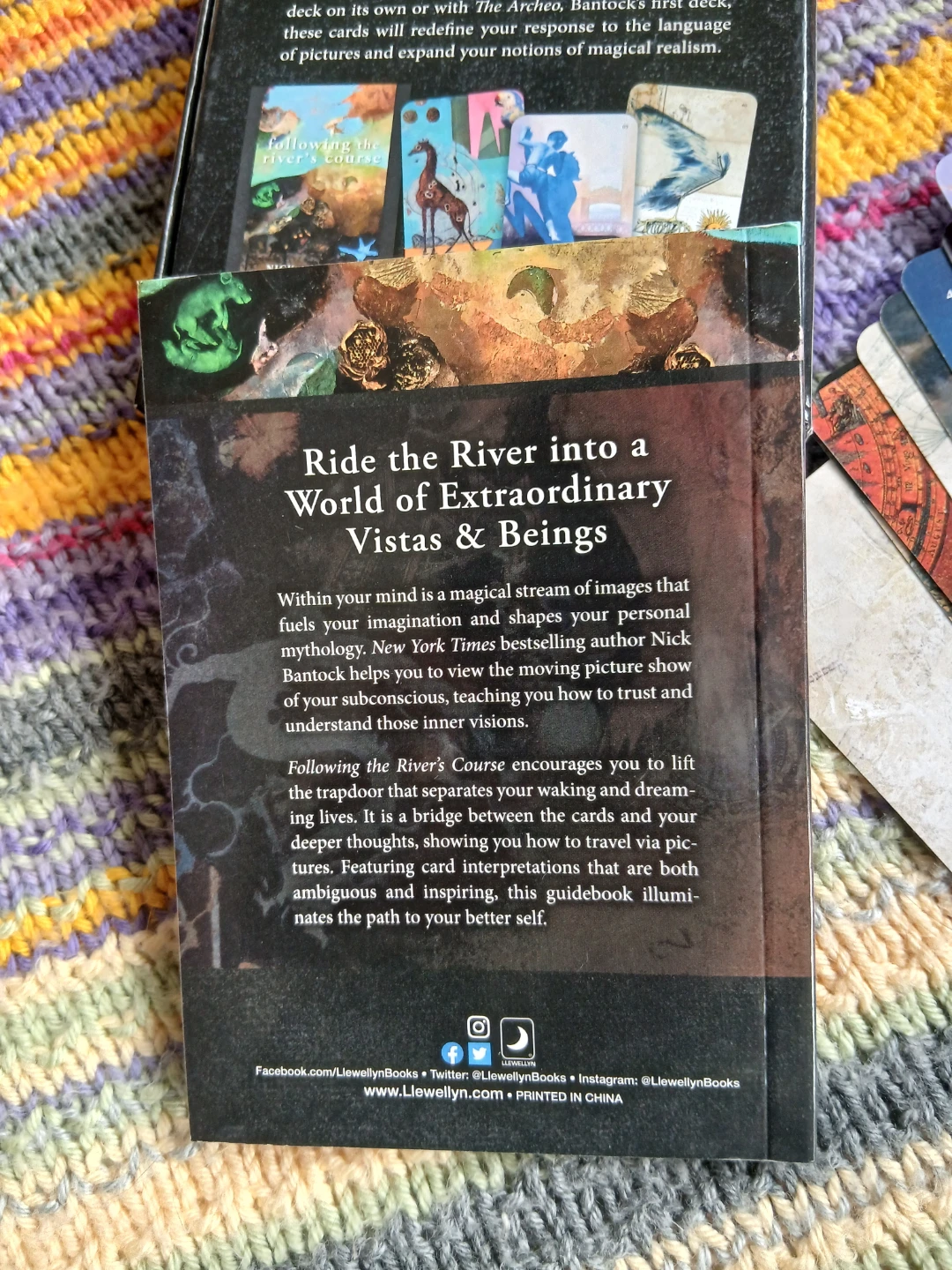The River Tarot Deck and Guidebook by Nick Bantock - photo 3
