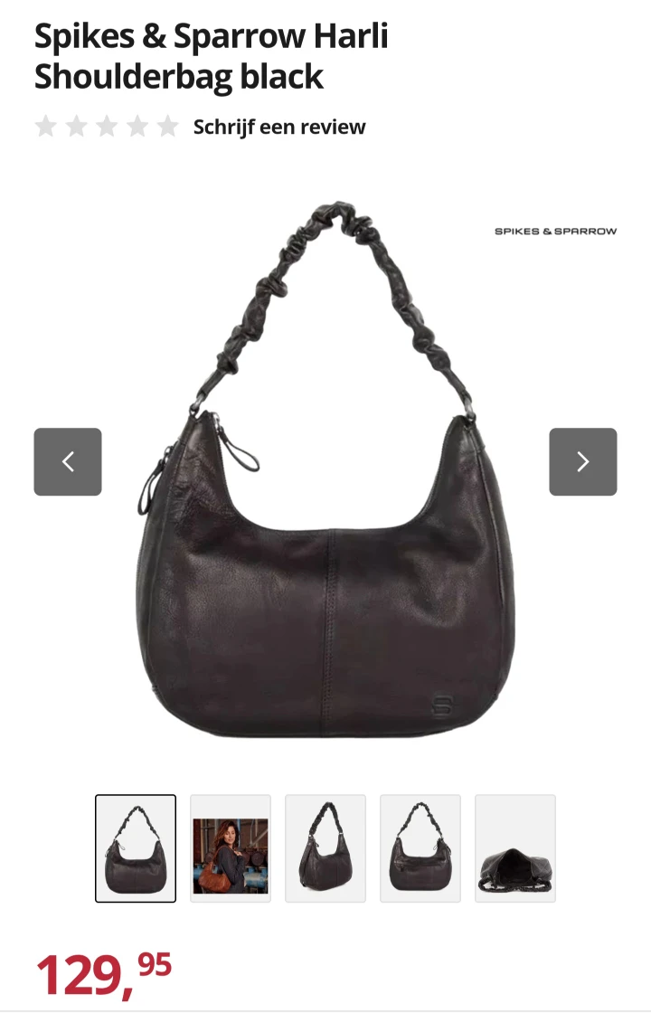Spikes & Sparrow Harli Shoulderbag - Black - photo 4