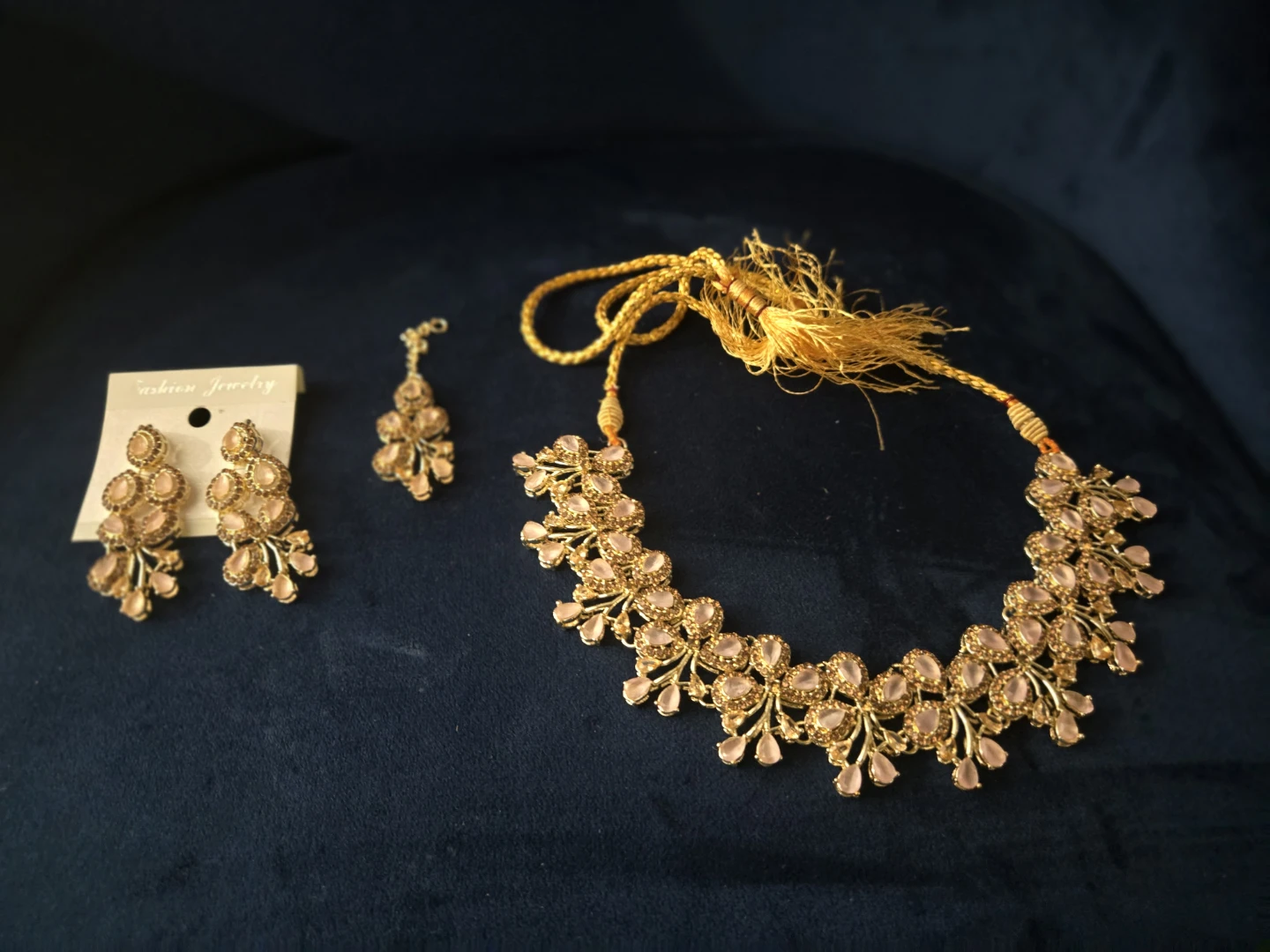 Party wear goldplated set