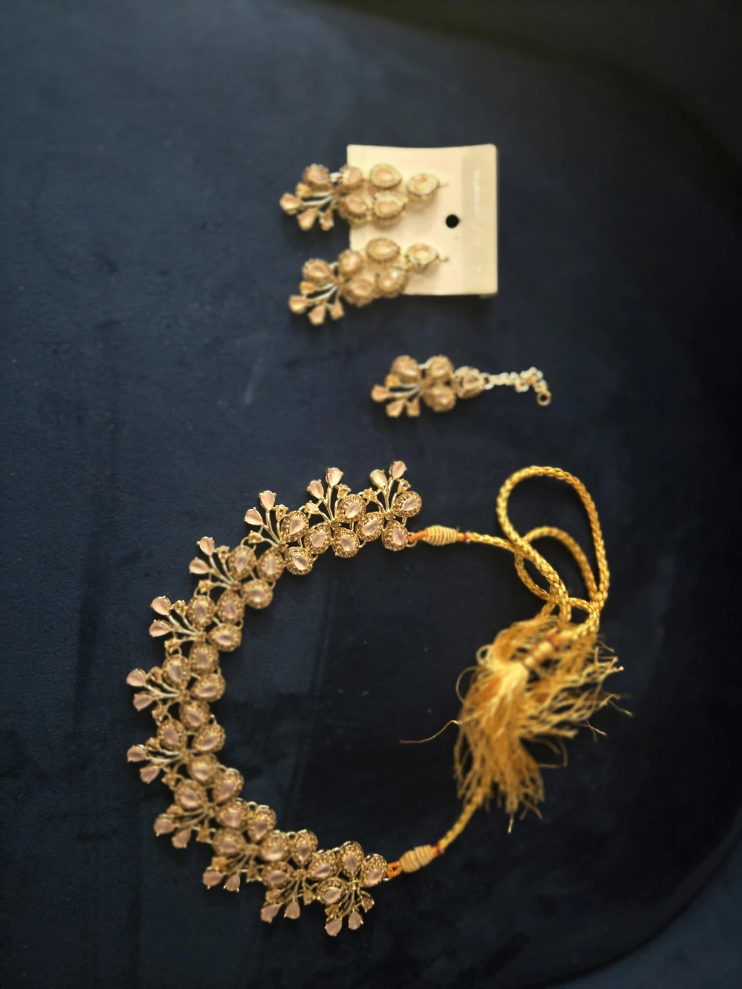 Party wear goldplated set - photo 2